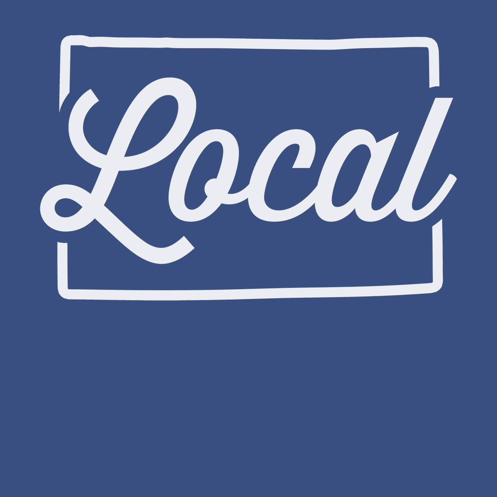 Wyoming Local T-Shirt BLUE