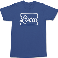 Wyoming Local T-Shirt BLUE