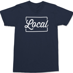 Wyoming Local T-Shirt NAVY