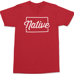 Wyoming Native T-Shirt RED