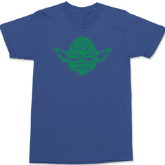 Yoda Typography T-Shirt BLUE