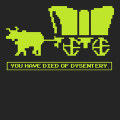 You Have Died of Dysentery T-Shirt BLACK