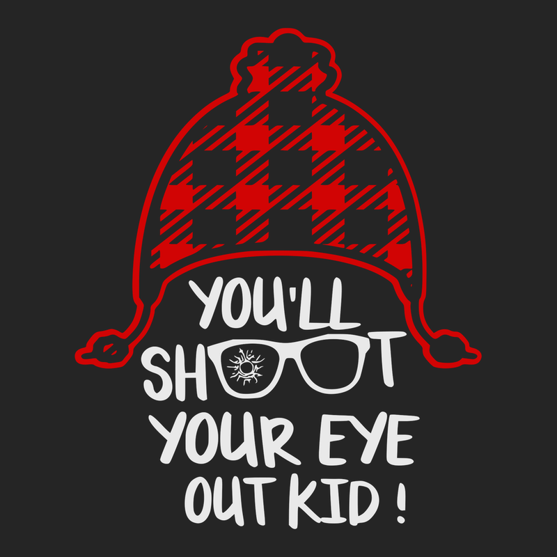 You'll Shoot Your Eye Out Kid T-Shirt BLACK