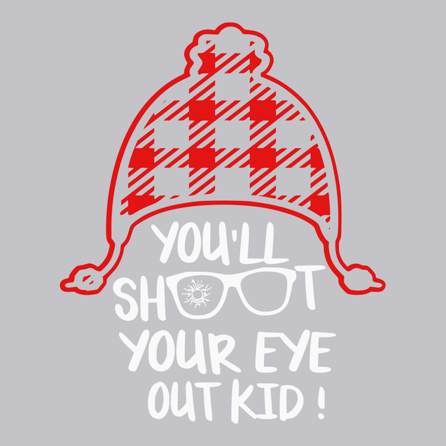 You'll Shoot Your Eye Out Kid T-Shirt SILVER