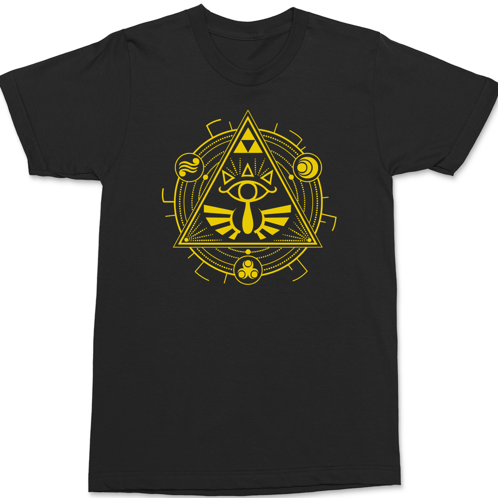 Zelda Mandala T-Shirt BLACK