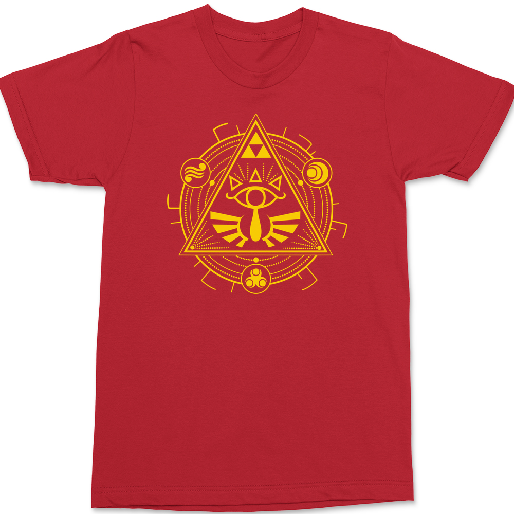 Zelda Mandala T-Shirt RED