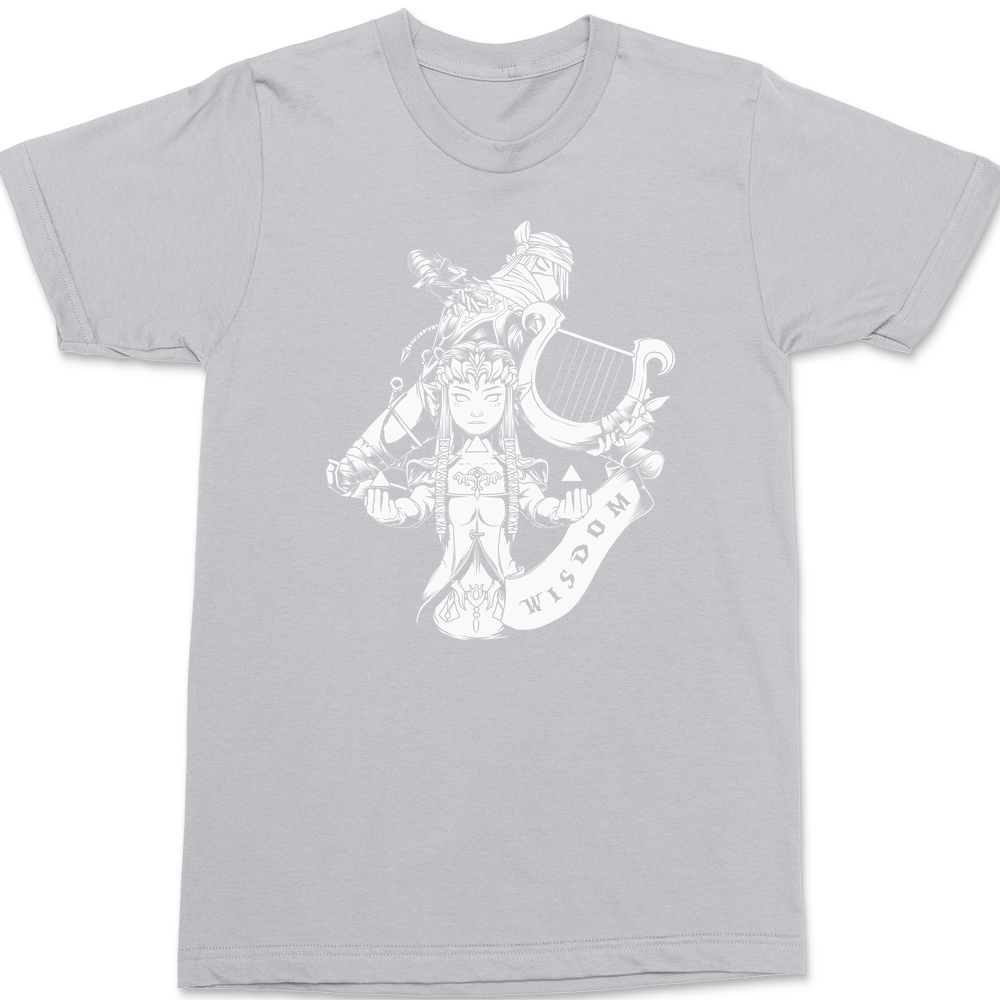 Zelda Wisdom T-Shirt SILVER