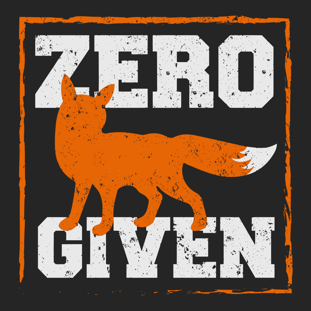 Zero Fox Given T-Shirt BLACK