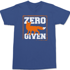 Zero Fox Given T-Shirt BLUE