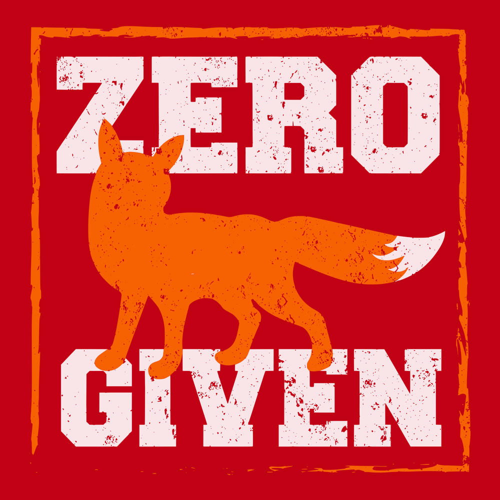 Zero Fox Given T-Shirt RED