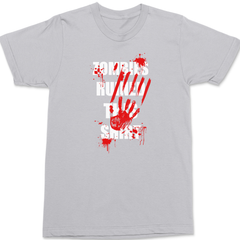 Zombies Ruined This Shirt T-Shirt SILVER