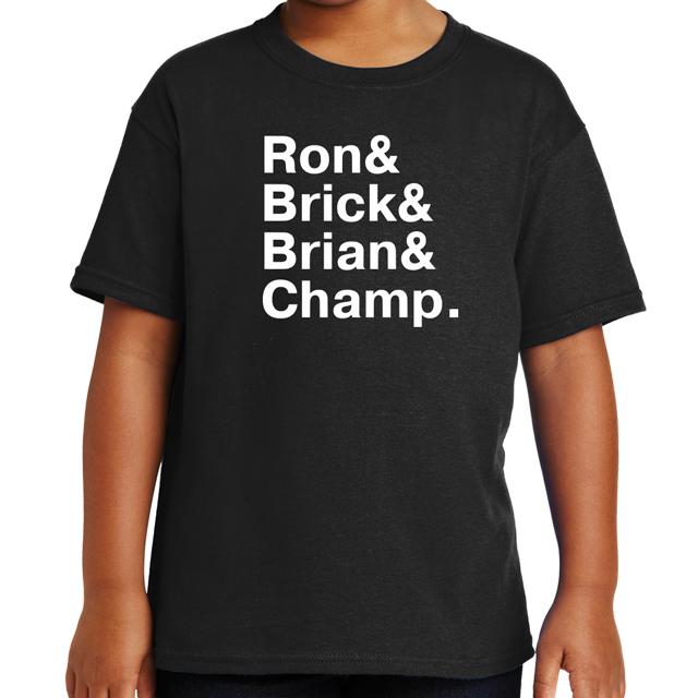 Anchorman Names T-Shirt - Textual Tees