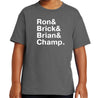 Anchorman Names T-Shirt - Textual Tees