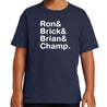 Anchorman Names T-Shirt - Textual Tees