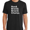 Anchorman Names T-Shirt - Textual Tees