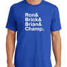 Anchorman Names T-Shirt - Textual Tees