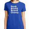 Anchorman Names T-Shirt - Textual Tees