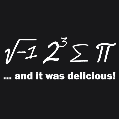 Ate Sum Pi And It Was Delicious T-Shirt - Textual Tees