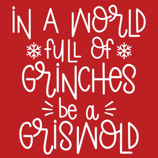Be a Griswold Womens T-Shirt - Textual Tees