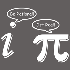Be Rational Get Real T-Shirt - Textual Tees