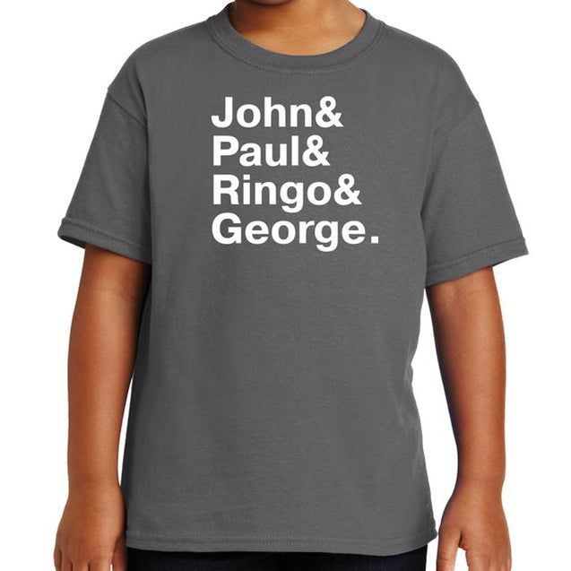 Beatles Names T-Shirt - Textual Tees