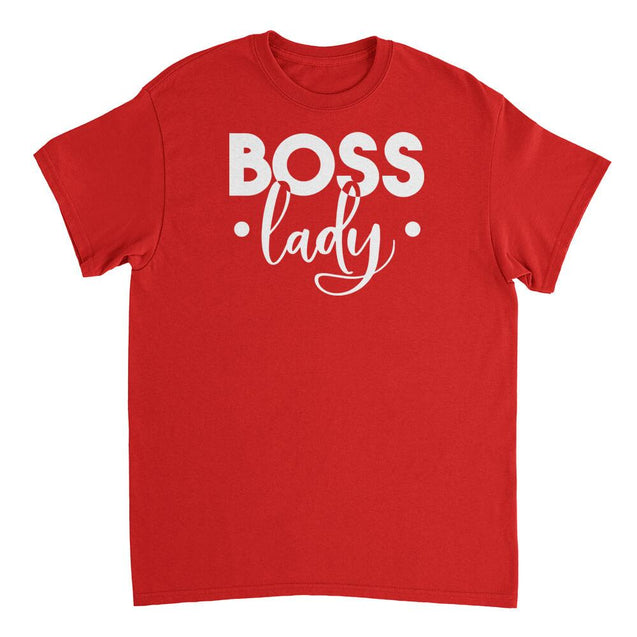 Boss Lady Mens T-Shirt - Textual Tees