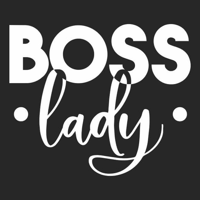 Boss Lady Mens T-Shirt - Textual Tees