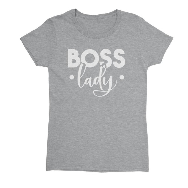 Boss Lady Womens T-Shirt - Textual Tees