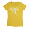 Boss Lady Womens T-Shirt - Textual Tees