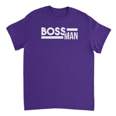 Boss Man Mens T-Shirt - Textual Tees
