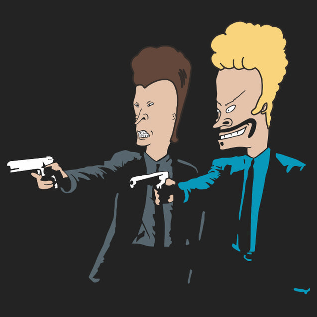 Butthead Fiction Beavis T-Shirt - Textual Tees