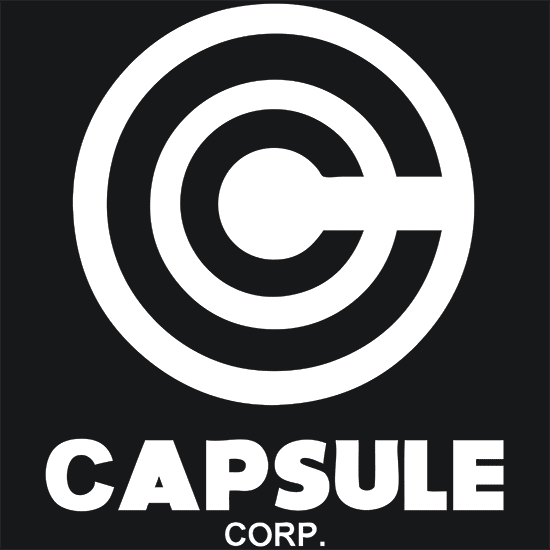 Capsule Corp DBZ T-Shirt - Textual Tees