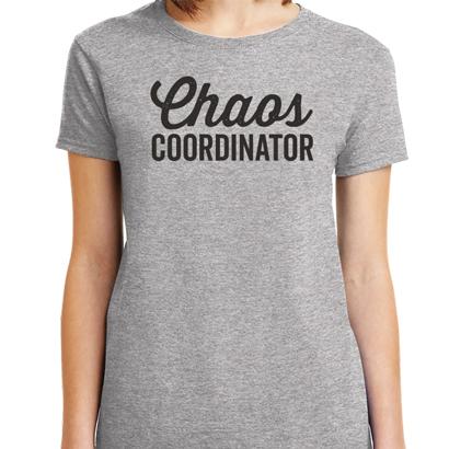 Chaos Coordinator T-Shirt - Textual Tees