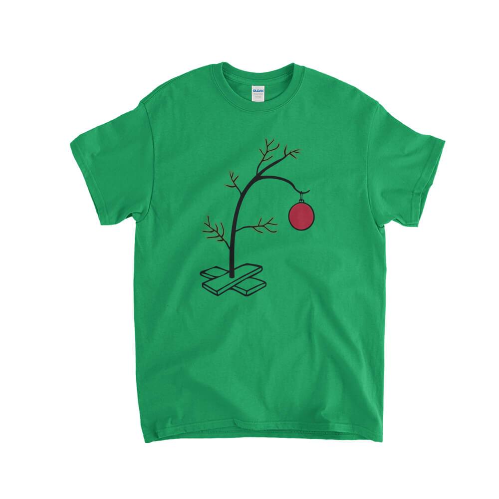 Charlie Brown Christmas Tree Kids T-Shirt - Textual Tees