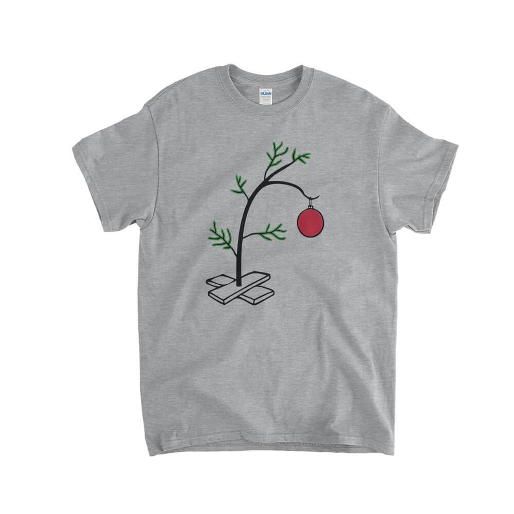 Charlie Brown Christmas Tree Kids T-Shirt - Textual Tees
