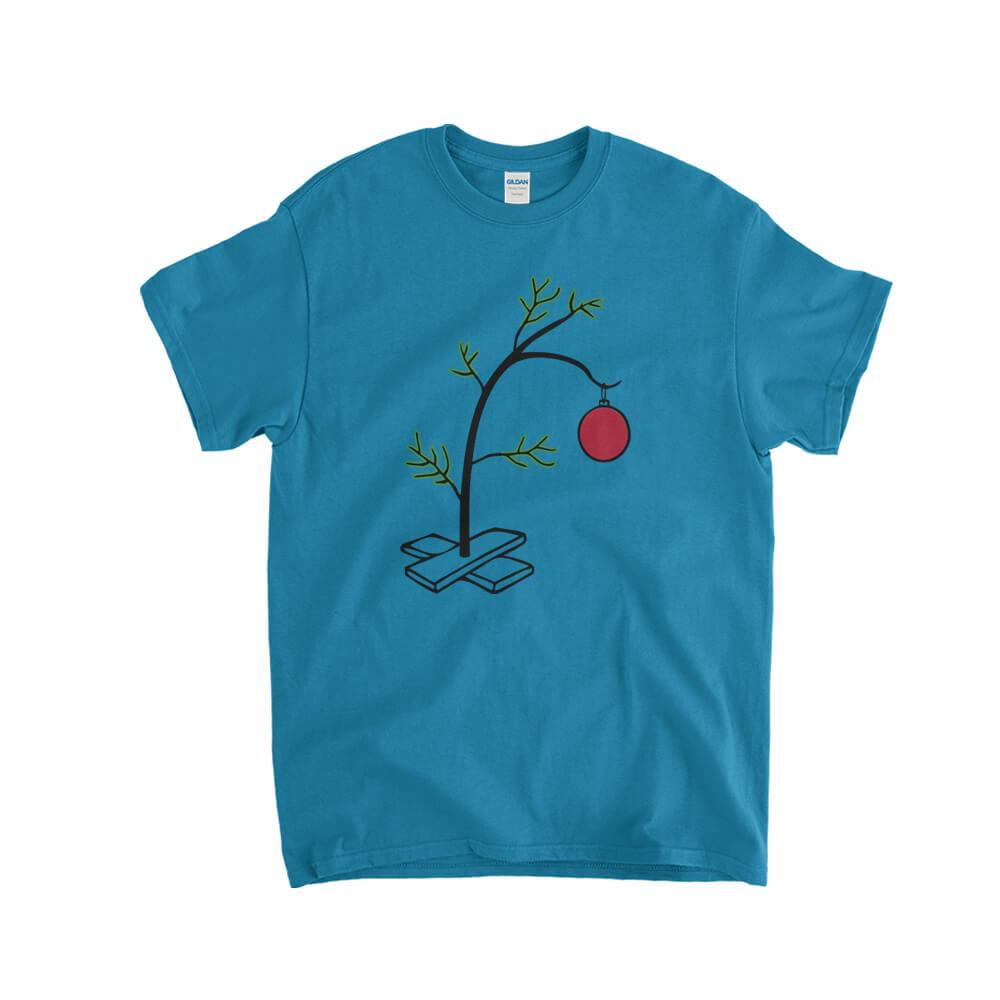 Charlie Brown Christmas Tree Kids T-Shirt - Textual Tees