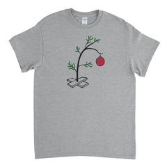 Charlie Brown Christmas Tree Mens T-Shirt - Textual Tees