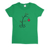 Charlie Brown Christmas Tree Womens T-Shirt - Textual Tees