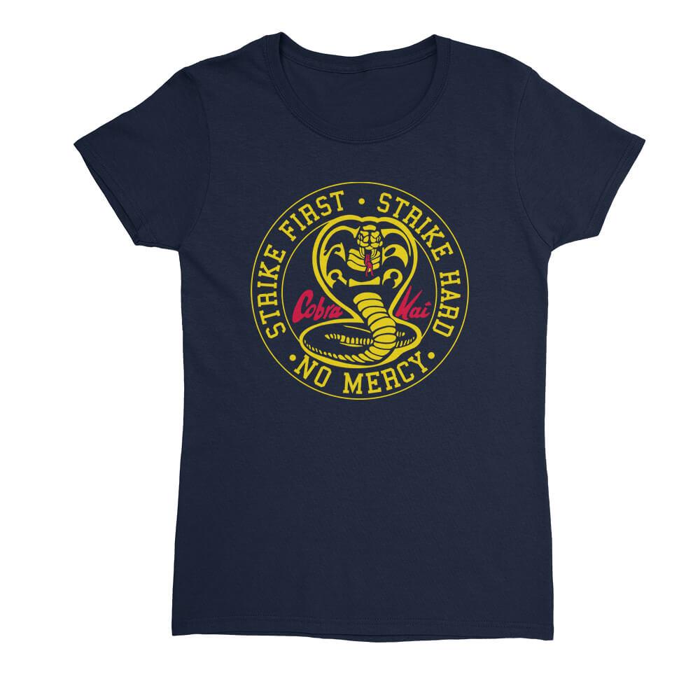 Cobra Kai Womens T-Shirt - Textual Tees