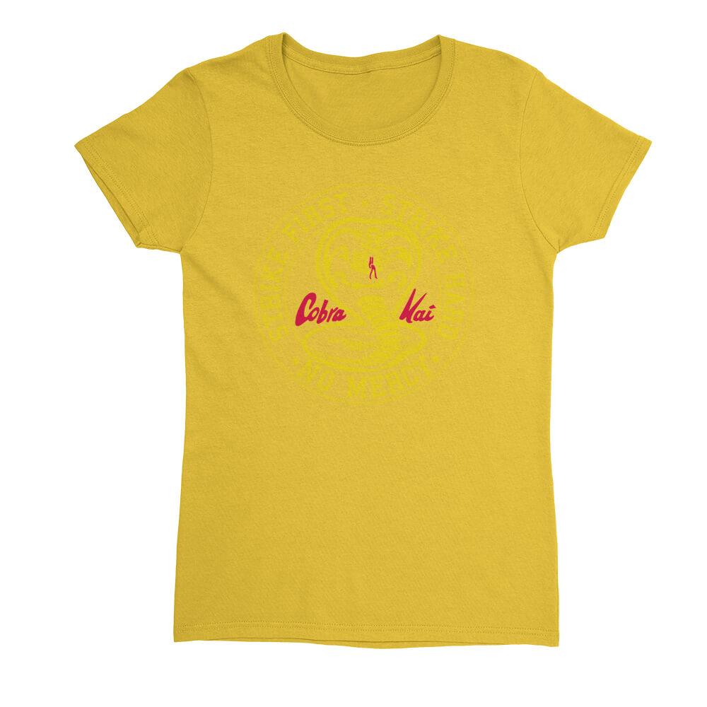 Cobra Kai Womens T-Shirt - Textual Tees