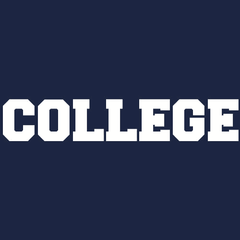 College T-Shirt - Textual Tees