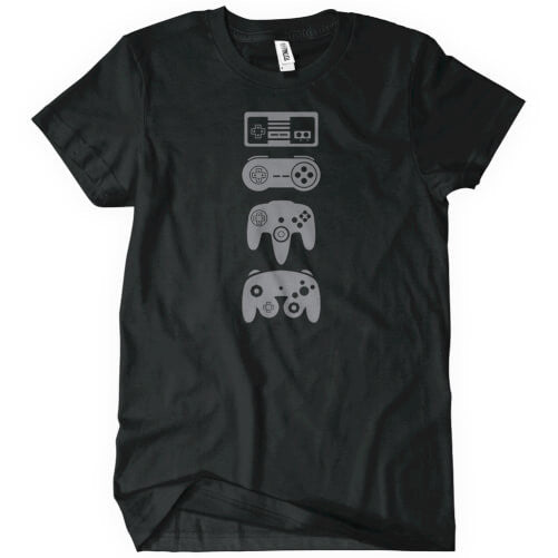 Controller Generations T-Shirt - Textual Tees