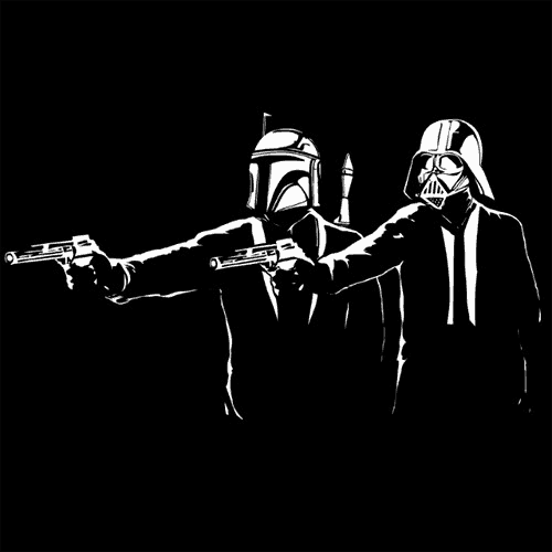 Star wars deals pulp fiction shirt