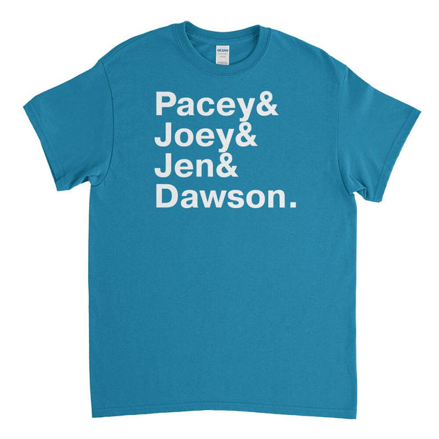 Dawsons Creek Names Mens T-Shirt - Textual Tees