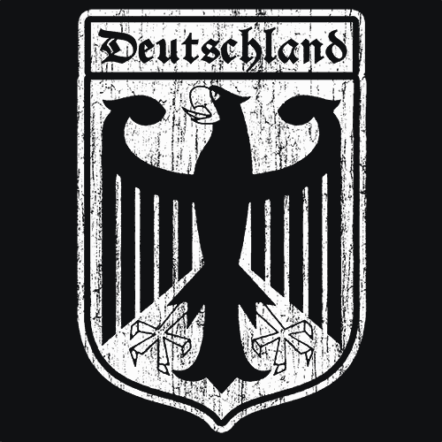 Deutschland Crest T-Shirt - Textual Tees