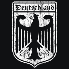 Deutschland Crest T-Shirt - Textual Tees
