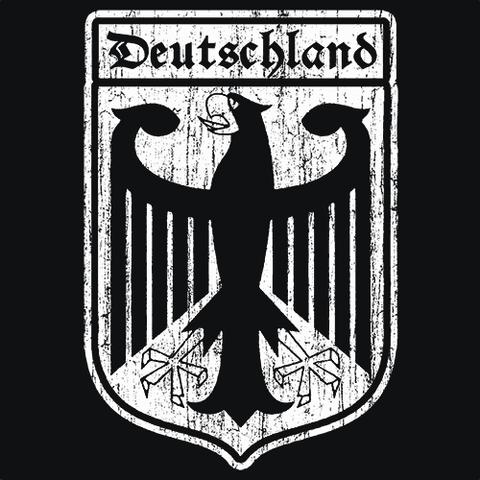 Deutschland Crest T-Shirt - Textual Tees