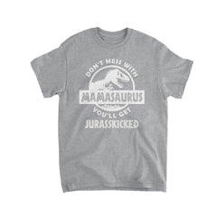 Don't Mess With Mamasaurus Kids T-Shirt - Textual Tees