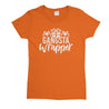 Gangsta Wrapper Womens T-Shirt - Textual Tees