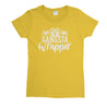 Gangsta Wrapper Womens T-Shirt - Textual Tees